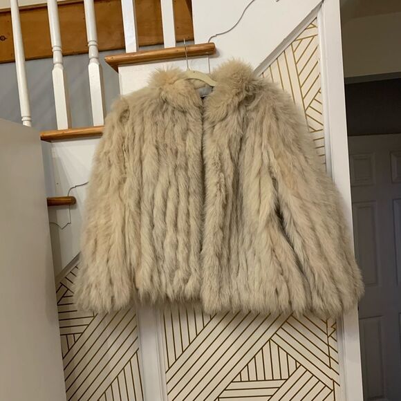 Saga Fox Vintage Fur Jacket - Picture 1 of 8